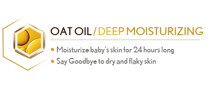 Oat Oil /Deep Moisturizing Moisturize baby’s skin for 24 hours long Say Goodbye to dry and flaky skin